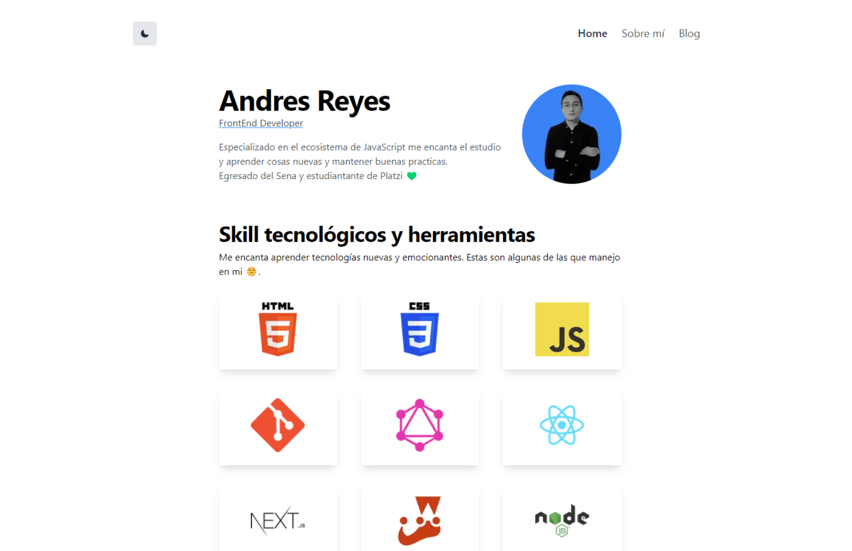 Portfolio areyesdev